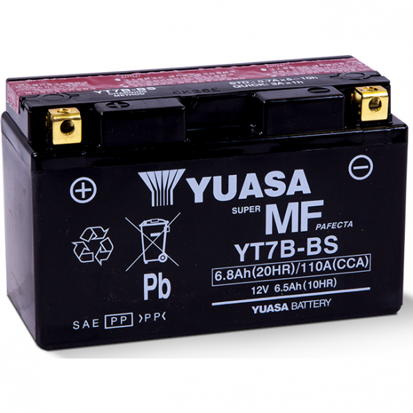 Μπαταρία μοτοσυκλέτας Yuasa YT7B-BS