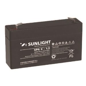 Μπαταρία VRLA Sunlight SPA6-1.3