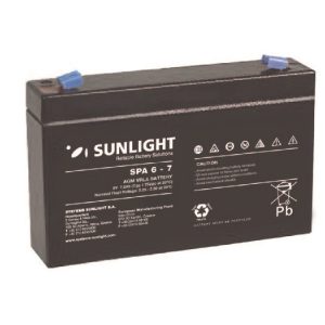 Μπαταρία VRLA Sunlight SPA6-7