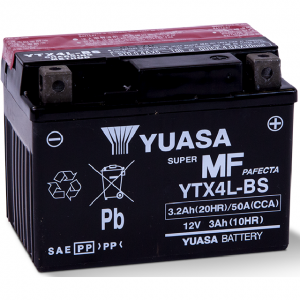 Μπαταρία μοτοσυκλέτας Yuasa YTX4L-BS