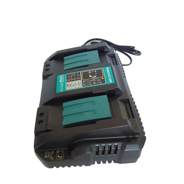 Φορτιστής για μπαταρίες λιθίου διπλός Makita DC18RD 4.0Ah