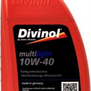 Λιπαντικό αυτοκινήτου Divinol Multilight 10W40 1L