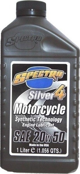 Λιπαντικό μοτοσυκλέτας Spectro Silver 4T 20W50 Ημισυνθετικό 1L