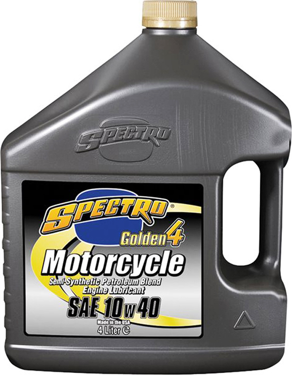 Λιπαντικό μοτοσυκλέτας Spectro Golden 4T 10W40 Ημισυνθετικό 4L