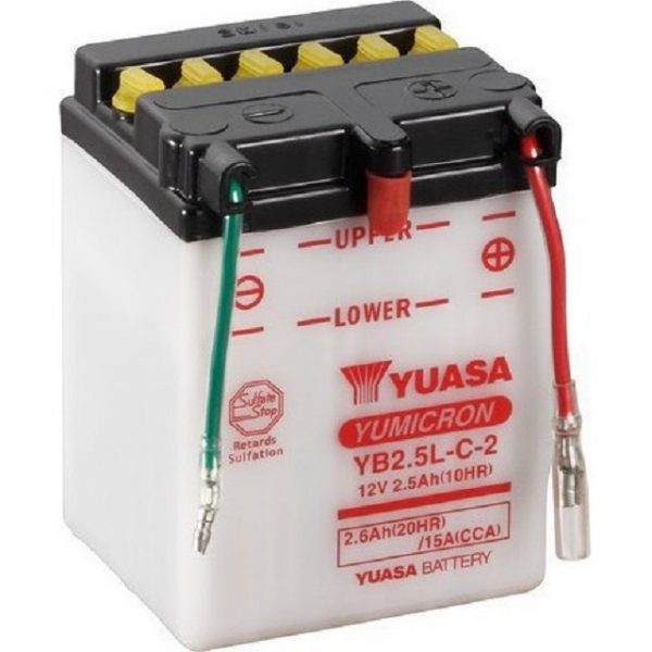 Μπαταρία μοτοσυκλέτας Yuasa YB2.5L-C-2