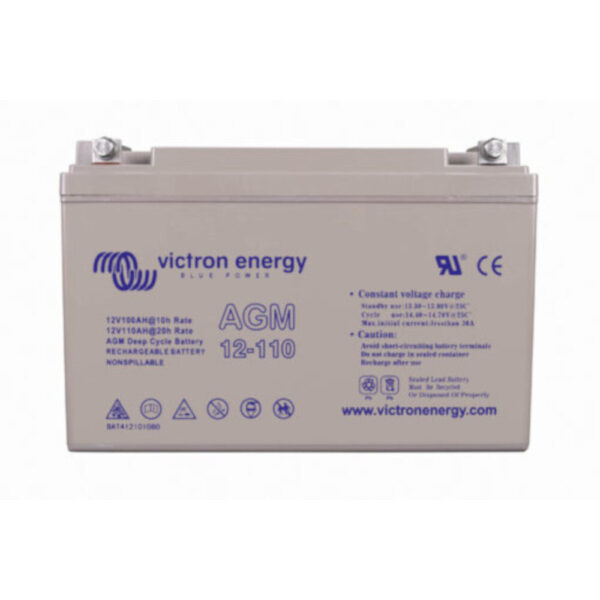 Victron Energy 12V/110Ah AGM Deep Cycle Battery (M8)