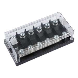 Victron Energy Six-way fuse holder for Mega-fuse with busbar (250A)