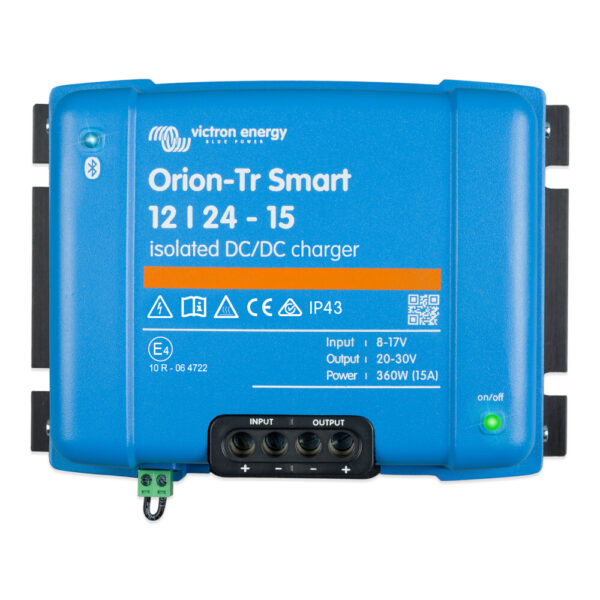 Victron Energy Orion-Tr Smart 12/24-15A Isolated DC-DC charger