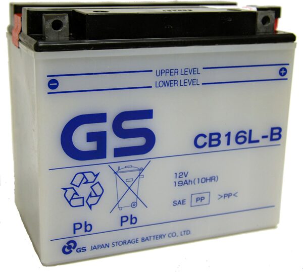 Μπαταρία μοτοσυκλέτας GS CB16L-B