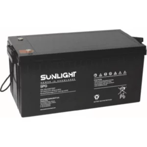 Μπαταρία βαθιάς εκφόρτισης Sunlight SPG12-125S 12V 125Ah