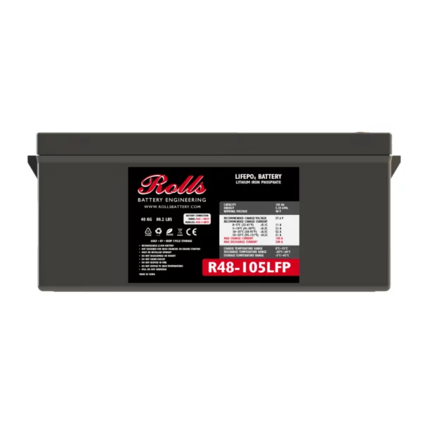 Μπαταρία λιθίου Rolls R48 105LFP 48V 105Ah