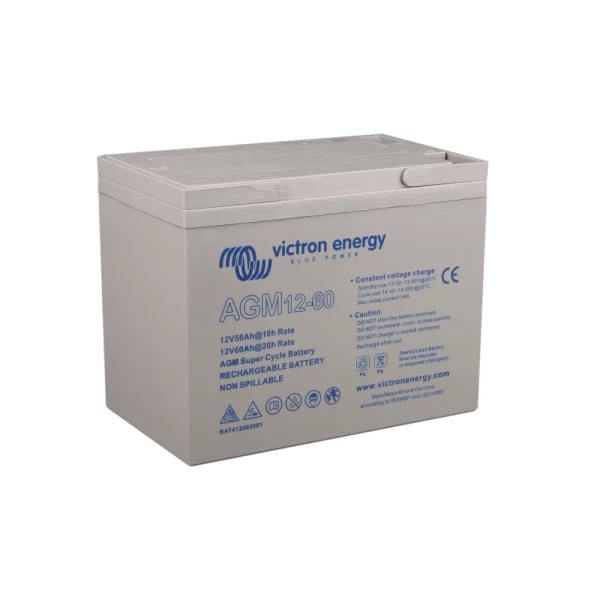 Victron Energy 12V/60Ah AGM Super Cycle Battery (M6)